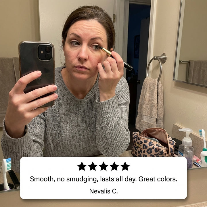 VelvetGlide Eyeliner - The Perfect Line, No Skills Needed - 50% OFF