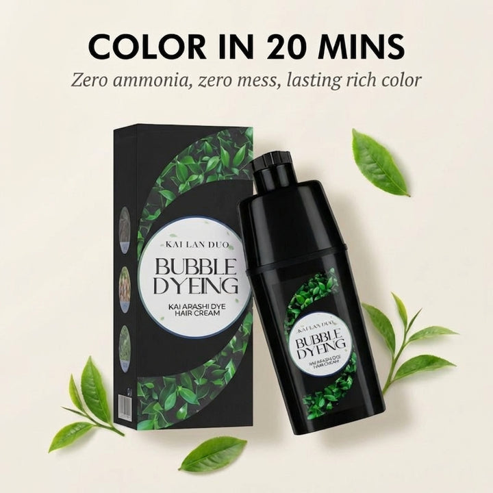 Silktone™ – Ammonia-Free Bubble Hair Dye | No Mess, No Fumes, Salon Color at Home + 50% OFF