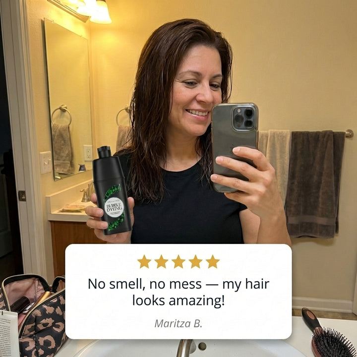 Silktone™ – Ammonia-Free Bubble Hair Dye | No Mess, No Fumes, Salon Color at Home + 50% OFF