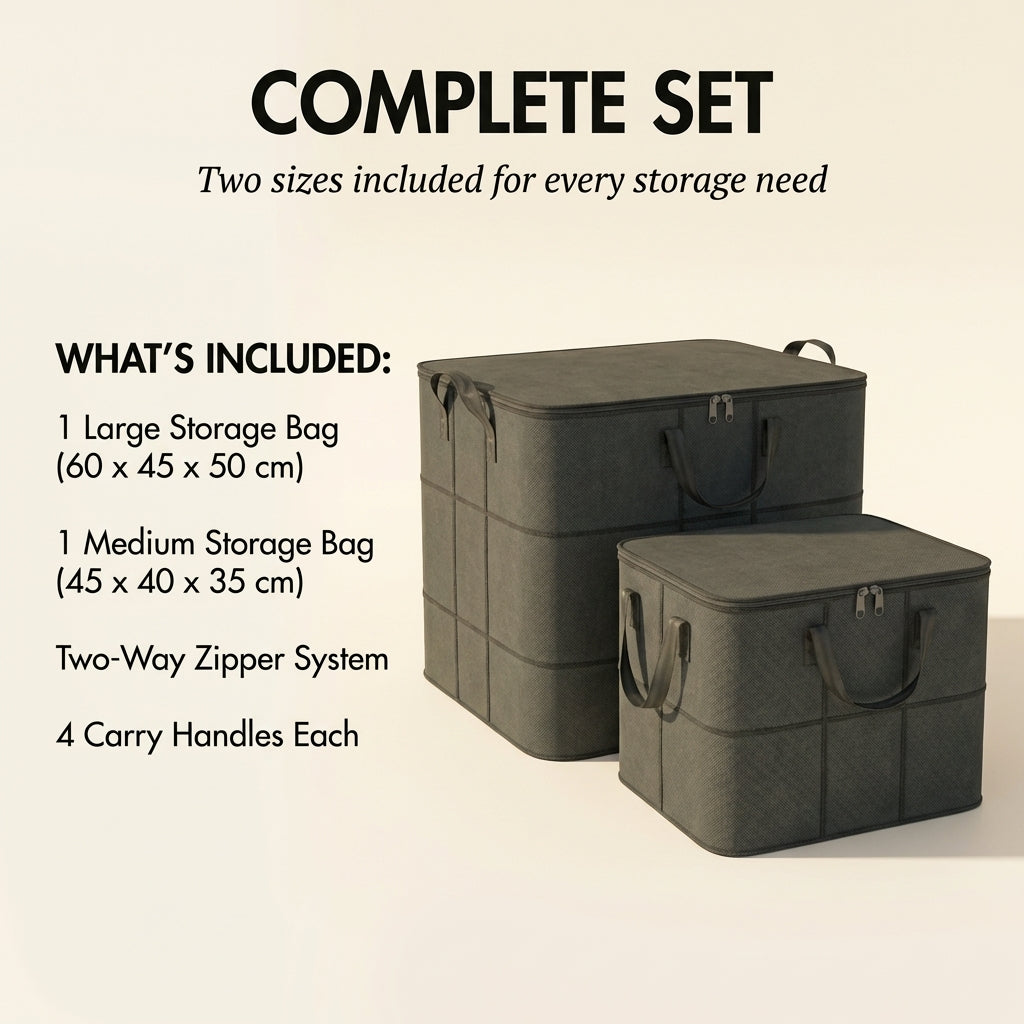 Tuckwell™ – Dust-Proof Collapsible Comforter &amp; Bedding Storage Bag + 50% OFF