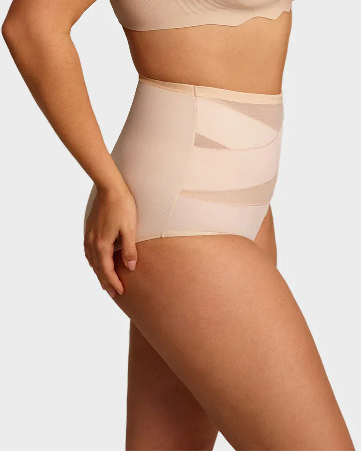 Silhova – High-Waist Cross-Compression Tummy Control Panties + 1+1  FREE