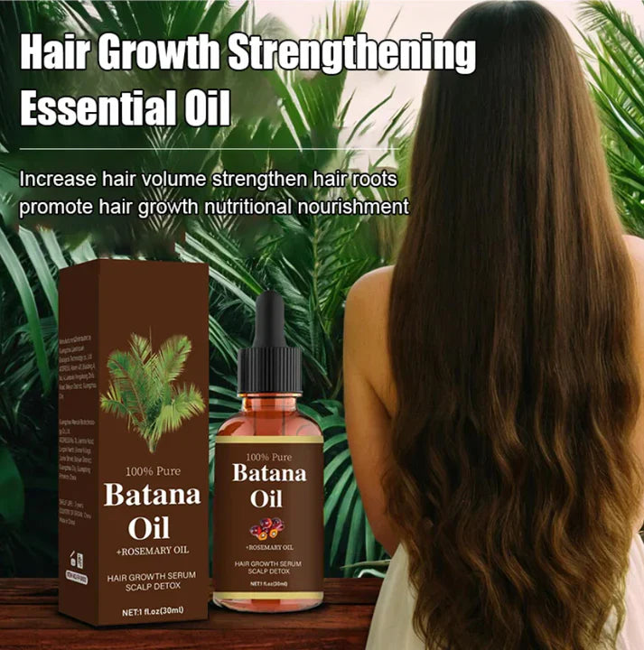 The AuraRoot Batana Oil — 100% Pure Formula for Natural Hair Growth - 50% OFF