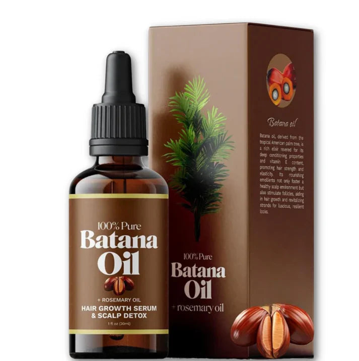 The AuraRoot Batana Oil — 100% Pure Formula for Natural Hair Growth - 50% OFF