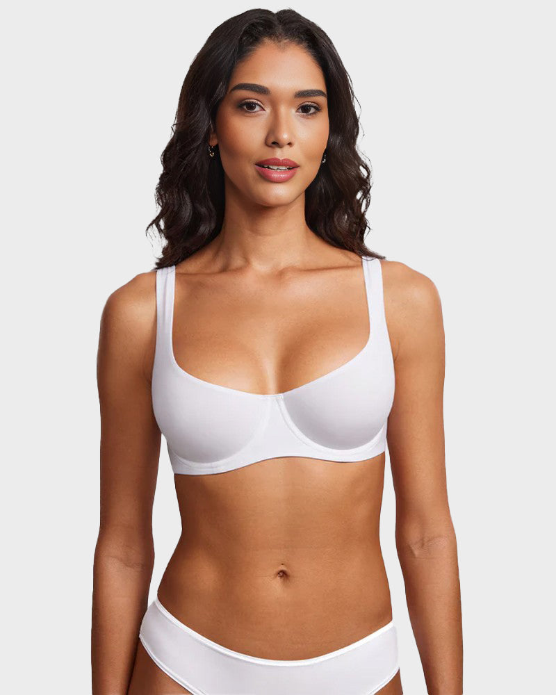 The CurveLift Balconette Bra - Seamless Support for a Perfect Figure + 50% OFF