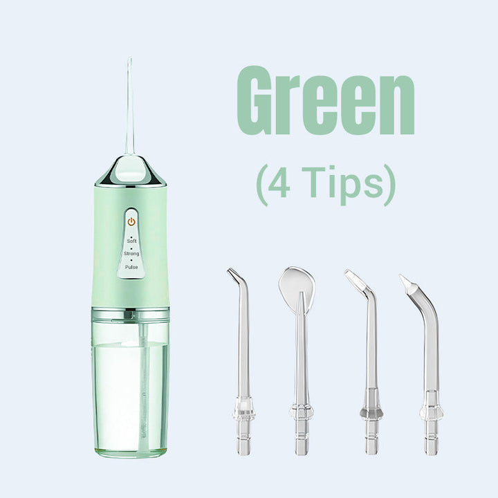 Pulsera™ – Cordless Water Flosser with 3 Modes &amp; 4 Precision Jet Tips + 50% OFF