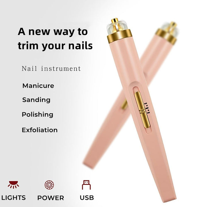 The AuraGlow Electric Manicure Set - Professional Salon Results, Compact Design, + 50% OFF