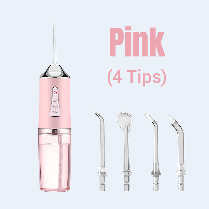 Pulsera™ – Cordless Water Flosser with 3 Modes &amp; 4 Precision Jet Tips + 50% OFF