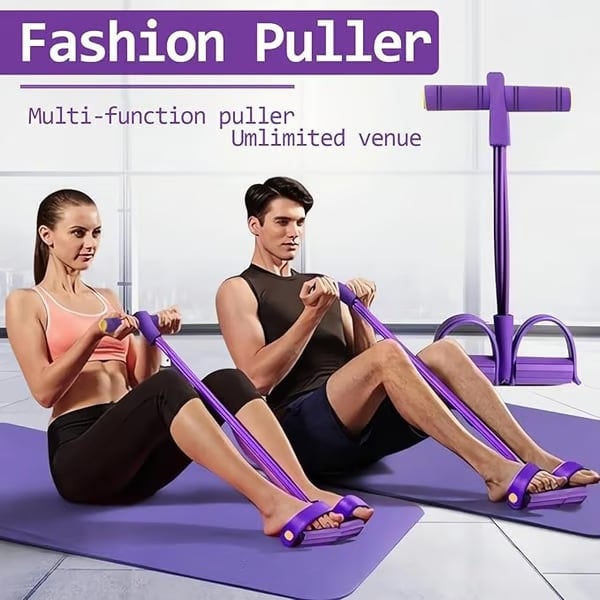 Pulseform™ – Adjustable 4-Tube Full-Body Pedal Resistance Trainer + 50% OFF