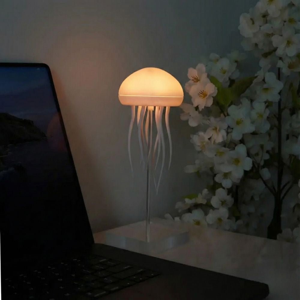 The AuraGlow Jellyfish Lamp — Rechargeable Floating Ambient Light 50% OFF