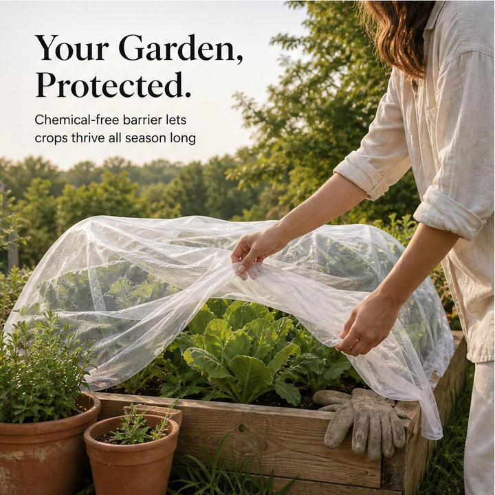 Verdara – Breathable Insect &amp; Wind Protection Garden Mesh Net + 50% OFF