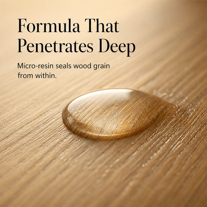 Grainwell™ – High-Gloss Hardwood Polish for Floors &amp; Furniture | Fills Scratches, Restores Shine, Waterproof Seal+ 50% OFF
