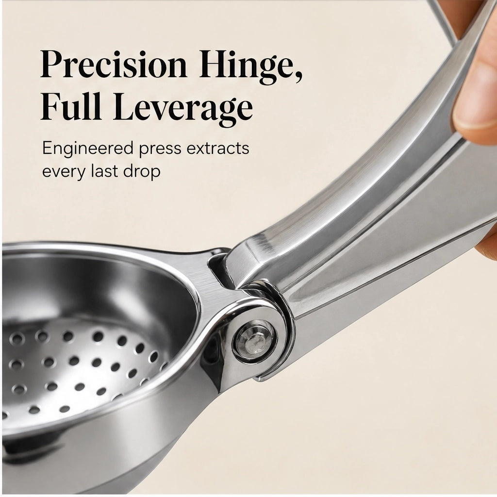 Zestwell™ – Stainless Steel Hand Press Citrus Squeezer for Lemons, Limes &amp; Oranges + 50% OFF