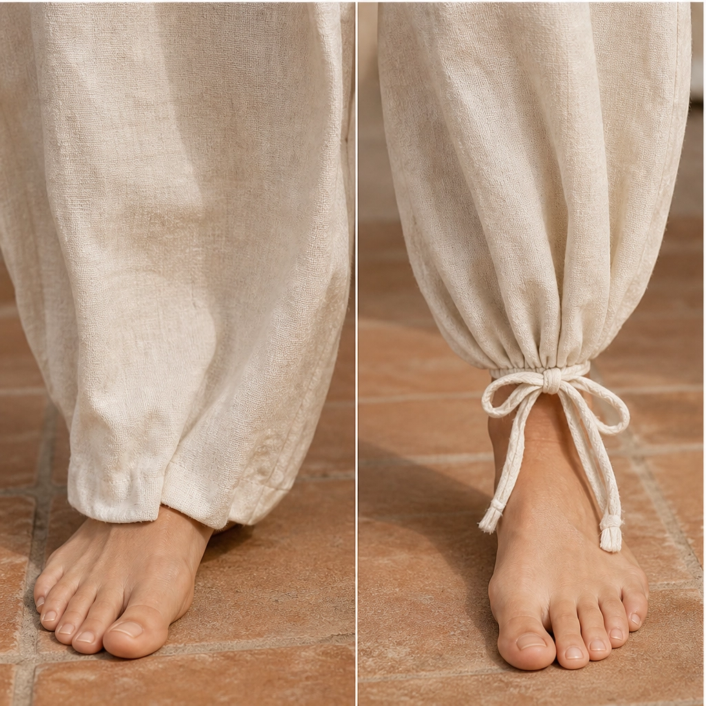 Driften™ – Breathable Cotton-Linen Lantern Pants with Deep Pockets + 50% OFF