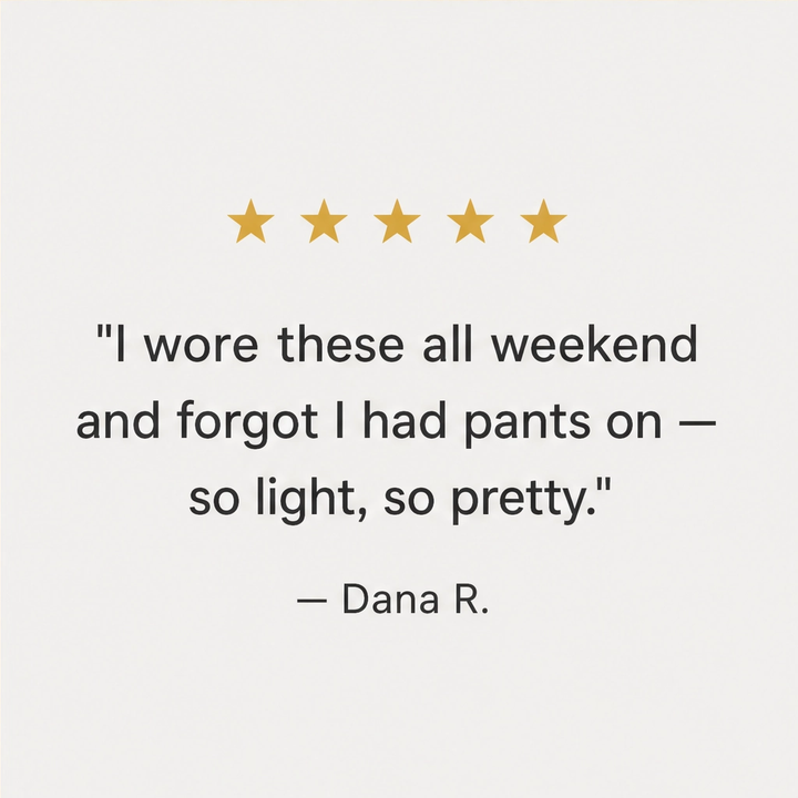 Eyelette™ – High-Waist Lace-Cutout Capri Pants for Women + 50% OFF