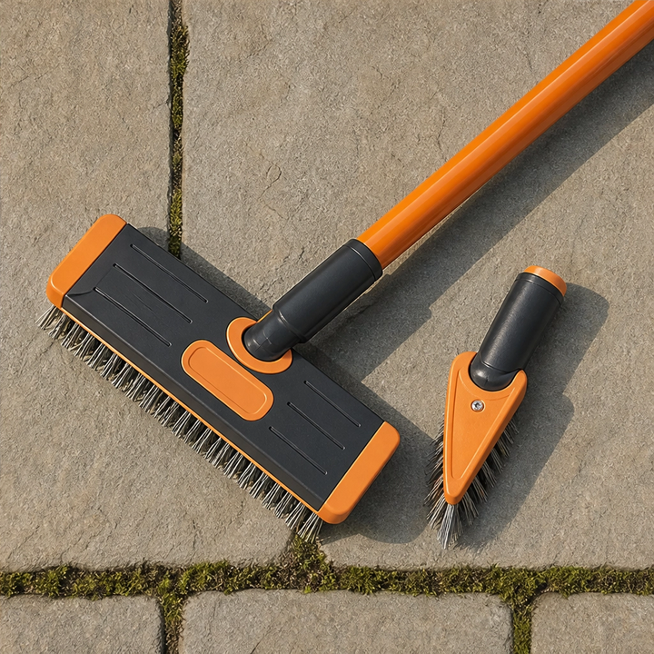 Mossridge™ – 3-in-1 Stand-Up Wire Brush Weed Remover for Patios &amp; Pavers + 50% OFF