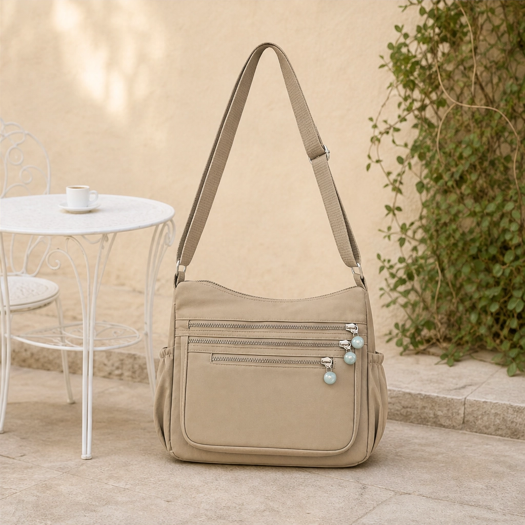 Willowbrook™ – Lightweight 4-Pocket Nylon Crossbody Bag + 50% OFF