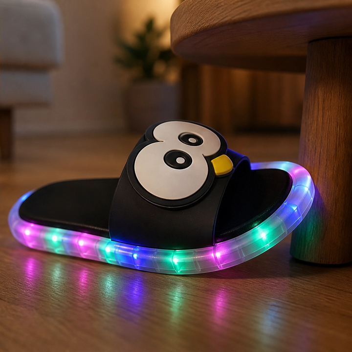 Glimmaro™ – Color-Changing LED Glow Cartoon Slide Sandals + 50% OFF