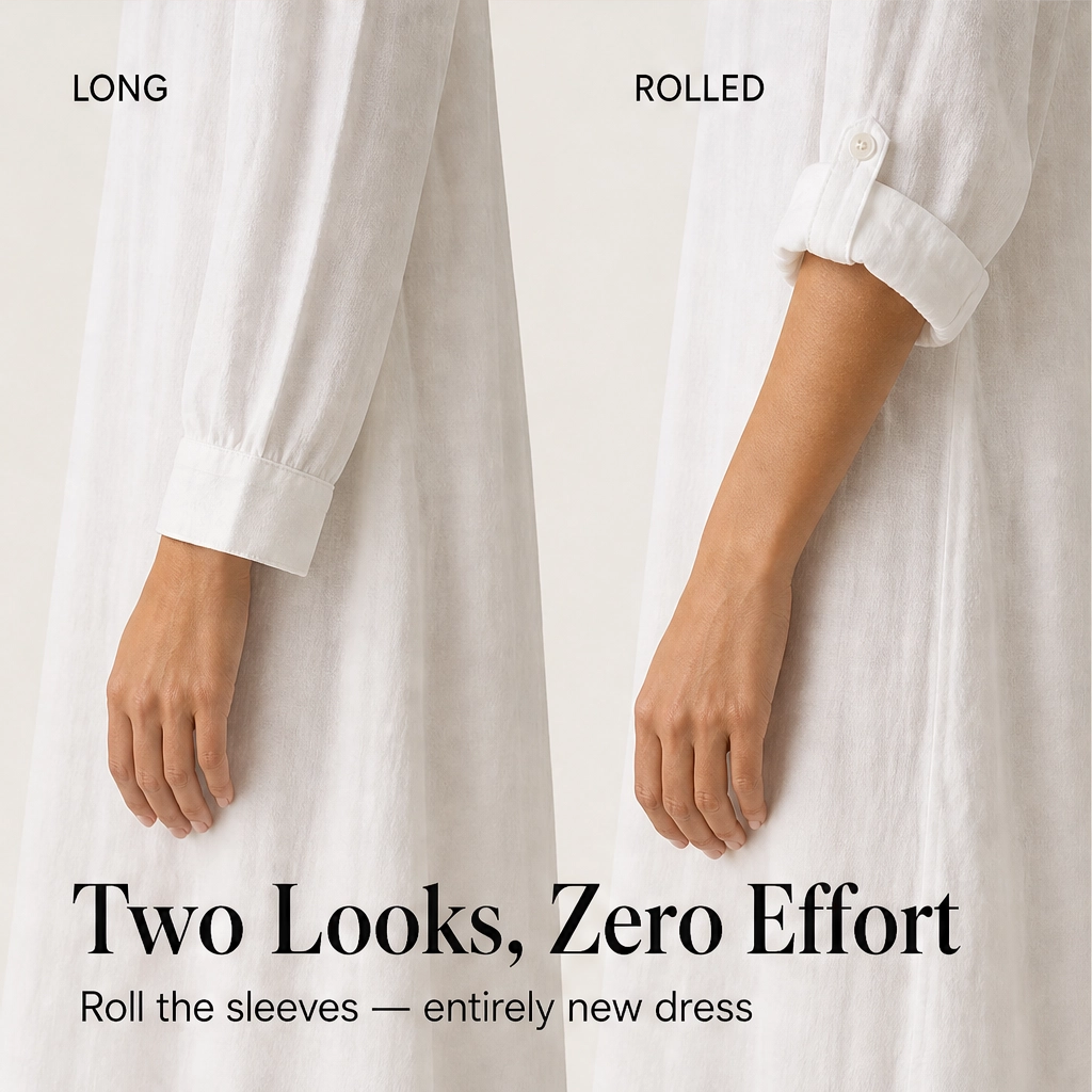 Marisol – Ruffle V-Neck A-Line Maxi Dress with Pockets, Lightweight &amp; Flowy + 50% OFF