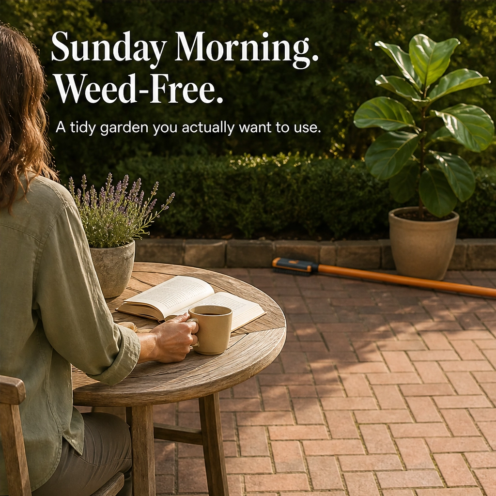 Mossridge™ – 3-in-1 Stand-Up Wire Brush Weed Remover for Patios &amp; Pavers + 50% OFF