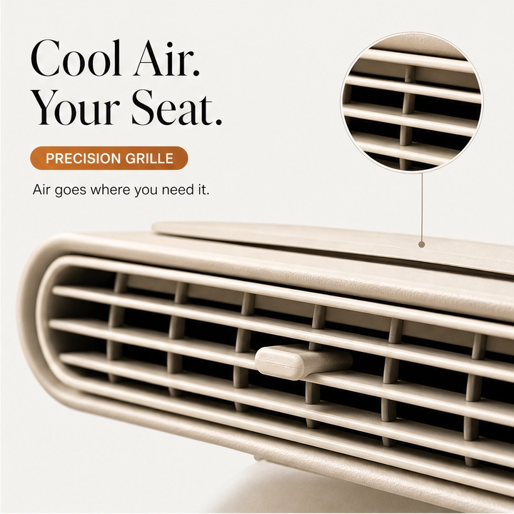 Cooldrift™ – 3-Speed Headrest Car Fan for Back Seat, Kids &amp; Pets + 50% OFF