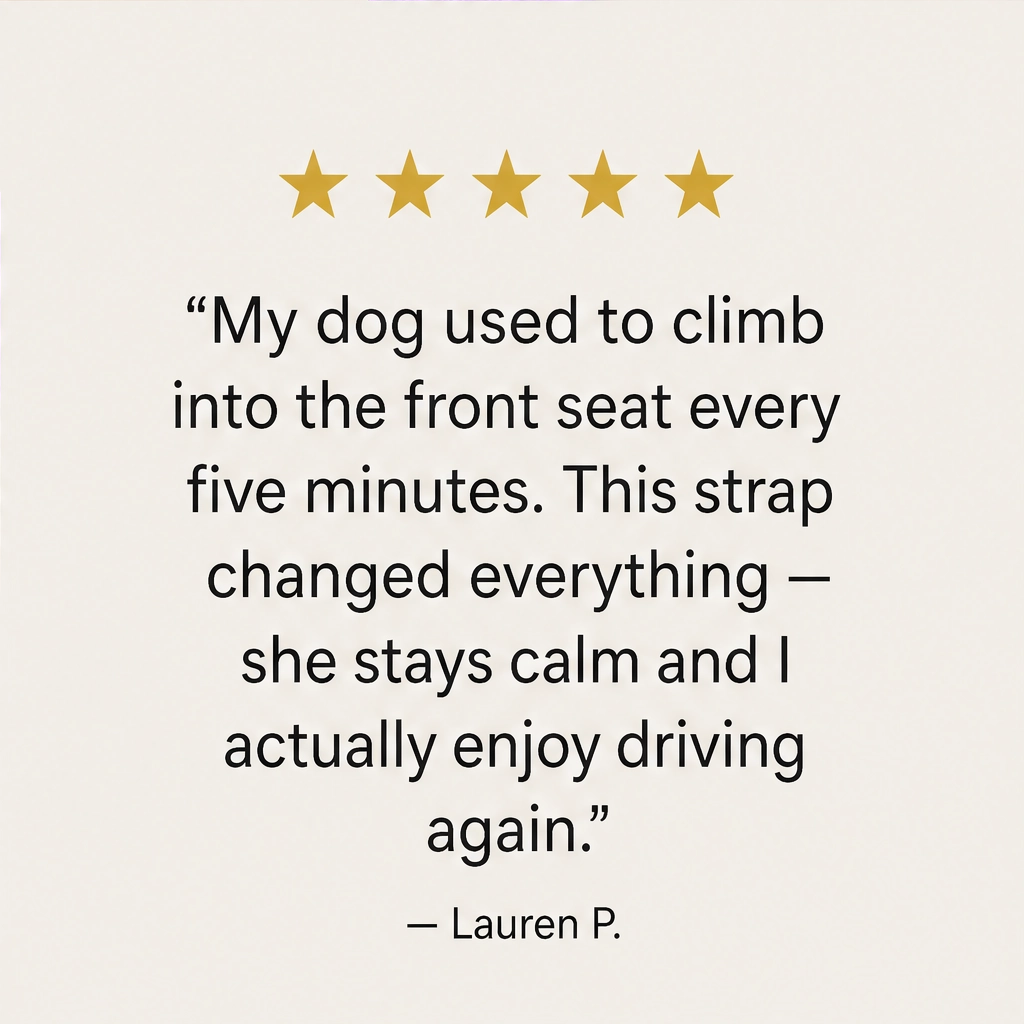 Anchorpaw™ – 2-in-1 Adjustable Dog Car Seat Belt &amp; Walking Leash + 50% OFF