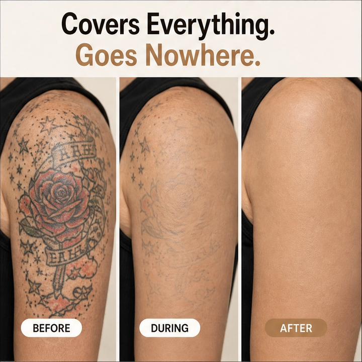 Veilura – Dual-Shade Custom-Match Waterproof Scar &amp; Tattoo Concealer + BUY 1 PICK 1