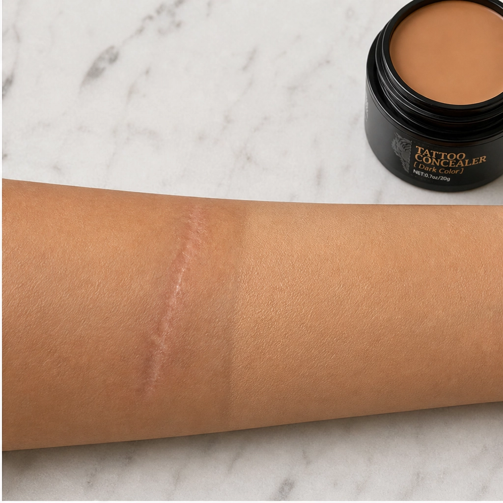 Veilura – Dual-Shade Custom-Match Waterproof Scar &amp; Tattoo Concealer + BUY 1 PICK 1