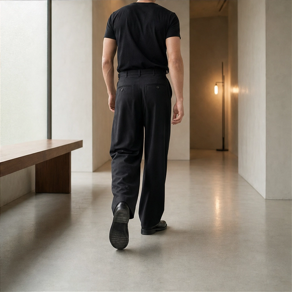 Beckford™ – Pleated Wide-Leg Suit Pants, Wrinkle-Resistant Drape Fabric + 50% OFF