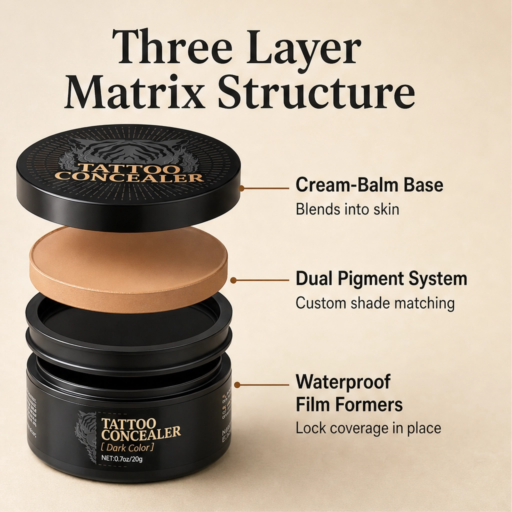 Veilura – Dual-Shade Custom-Match Waterproof Scar &amp; Tattoo Concealer + BUY 1 PICK 1