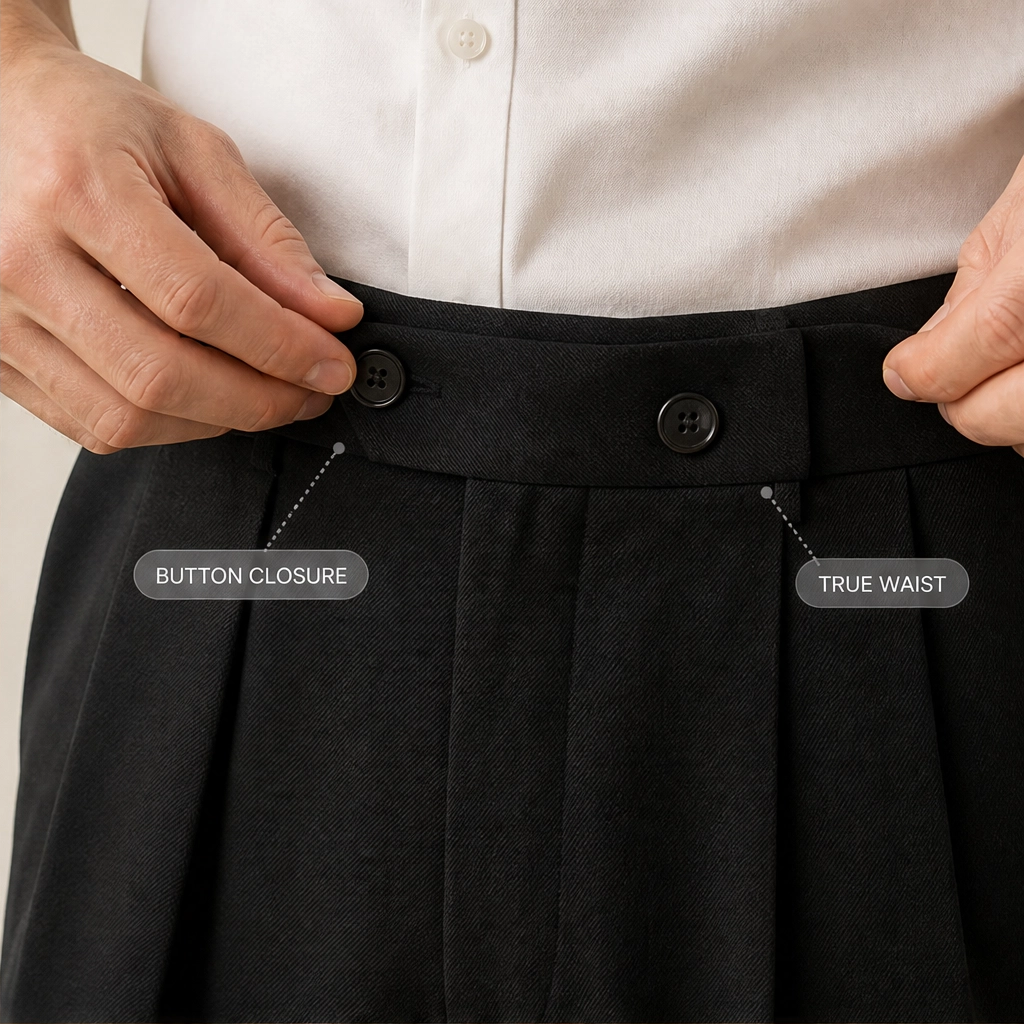 Beckford™ – Pleated Wide-Leg Suit Pants, Wrinkle-Resistant Drape Fabric + 50% OFF