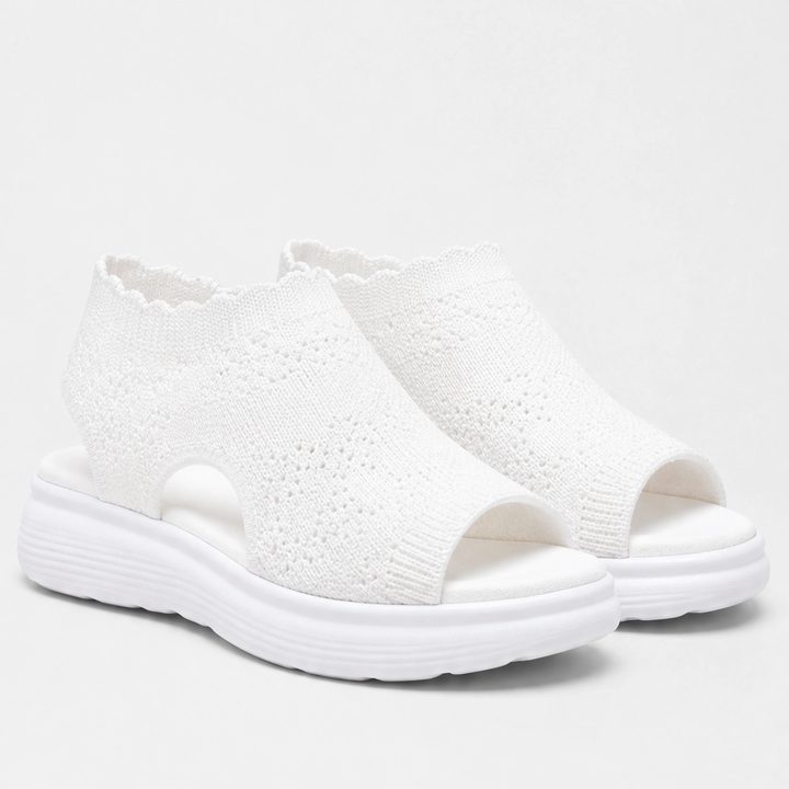 Willowstep™ – Breathable Knit Cushioned Platform Sandals + 50% OFF