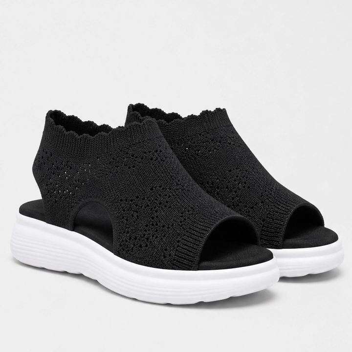 Willowstep™ – Breathable Knit Cushioned Platform Sandals + 50% OFF