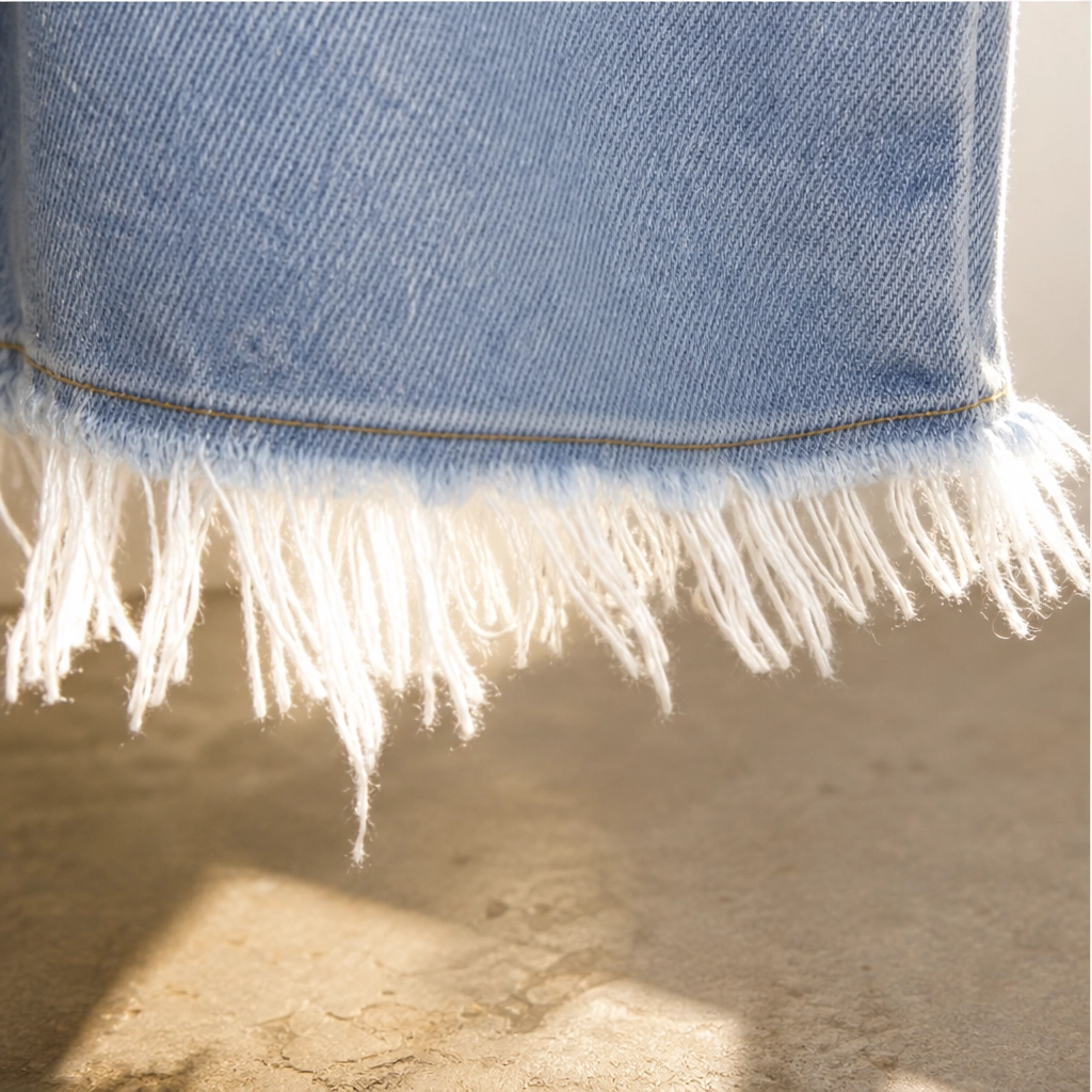 FRAYD™ – Distressed Frayed-Patch Denim Shorts for Men + 50% OFF