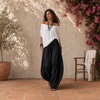 Sienne™ – Off-Shoulder Top & Lantern Pants 2-Piece Set + 50% OFF