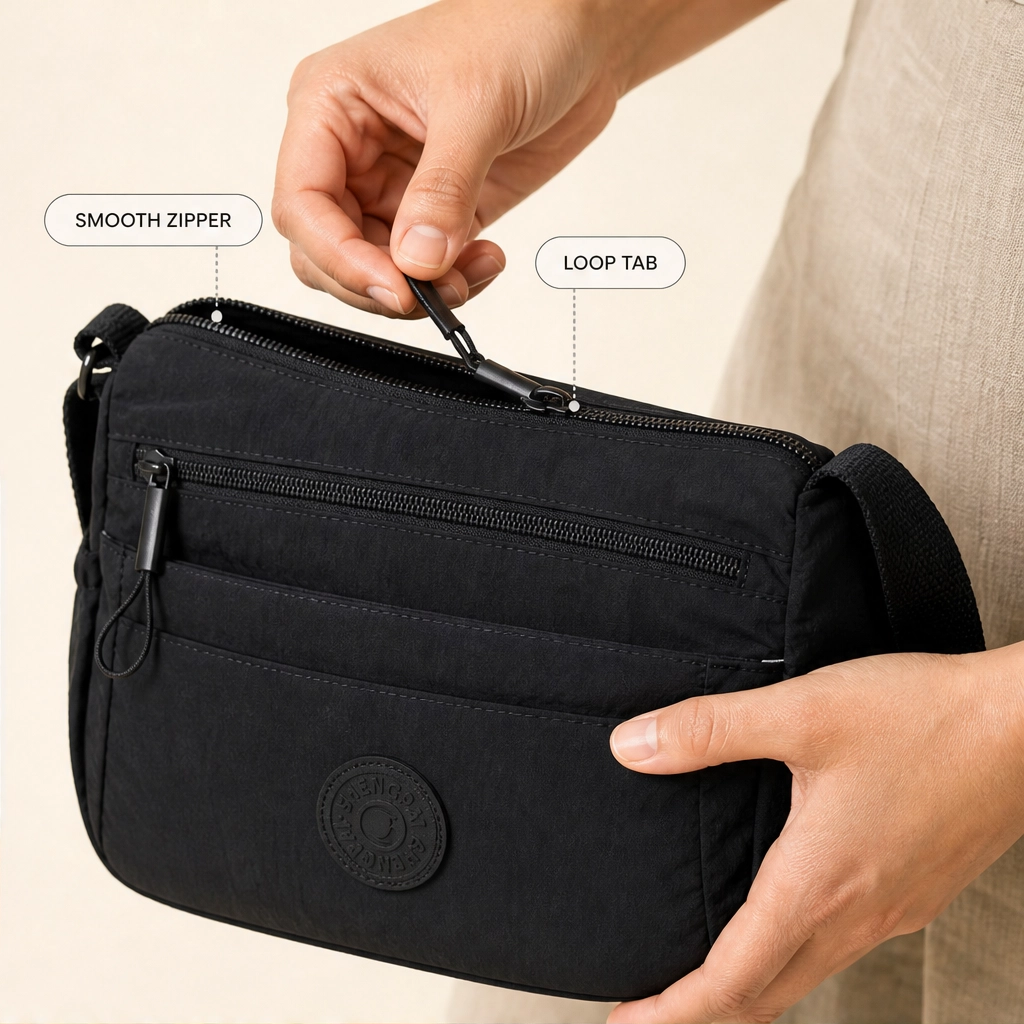 Stowelle™ – Lightweight Multi-Pocket Crossbody Bag + 50% OFF