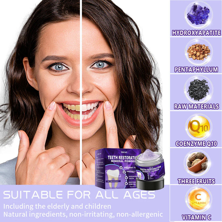 BBOJI Bio-Mineral Restore — Reverse recession &amp; save your teeth. +50% OFF