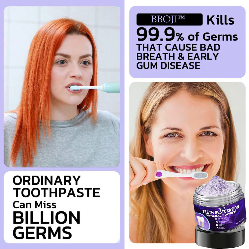 BBOJI Bio-Mineral Restore — Reverse recession &amp; save your teeth. +50% OFF