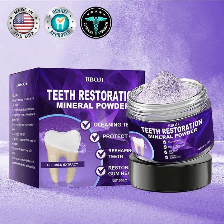 BBOJI Bio-Mineral Restore — Reverse recession &amp; save your teeth. +50% OFF