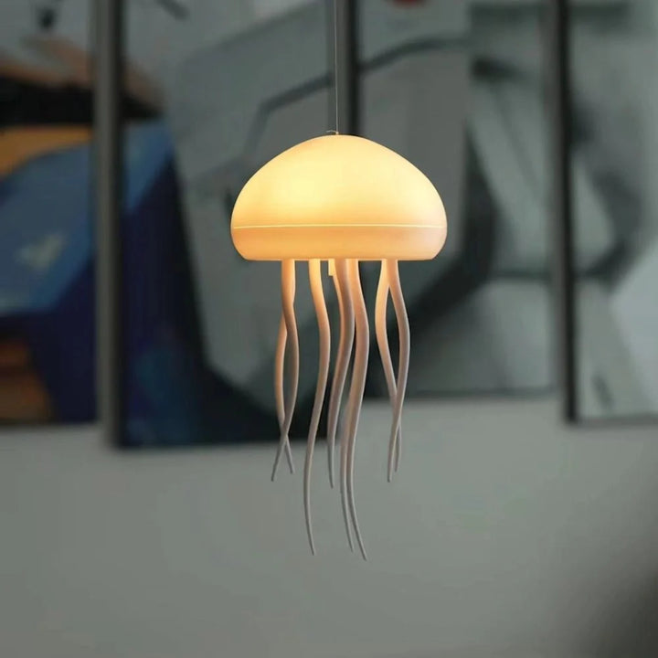 The AuraGlow Jellyfish Lamp — Rechargeable Floating Ambient Light 50% OFF