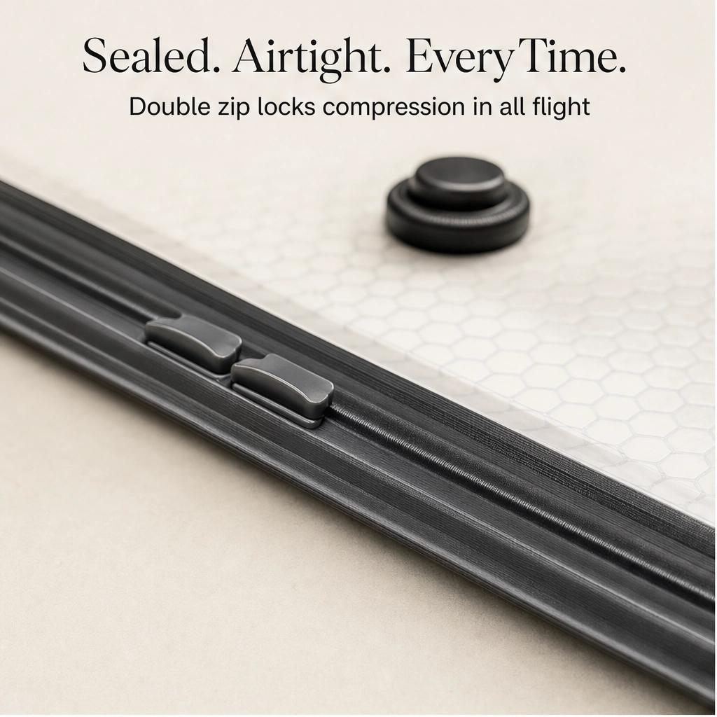 PackVault™ – Cordless Pump Travel Vacuum Compression Bag Set + 50% OFF