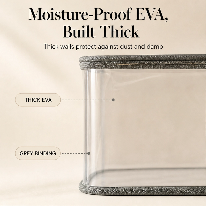 Stackholm™ – Clear Heavy-Duty Stackable Storage Bag for Clothes, Bedding &amp; Moving + 50% OFF