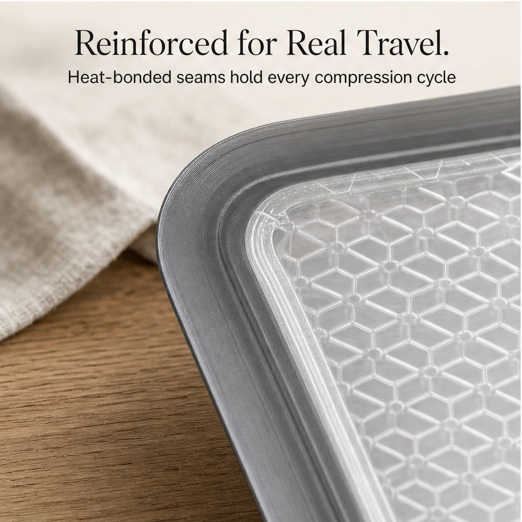 PackVault™ – Cordless Pump Travel Vacuum Compression Bag Set + 50% OFF