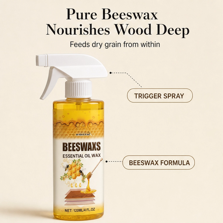 Beeswick™ – Natural Beeswax Wood Polish &amp; Conditioner Spray + 50% OFF