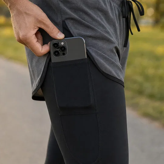 Strydex™ – 2-in-1 Compression Running Tights with Built-In Shorts &amp; Hidden Phone Pocket + 50% OFF