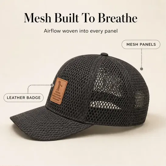 Brimcraft™ – Lightweight Breathable Mesh Outdoor Sports Cap + 50% OFF