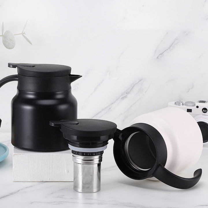 The ThermoLock Kettle - Hot Coffee for Hours + 50% OFF