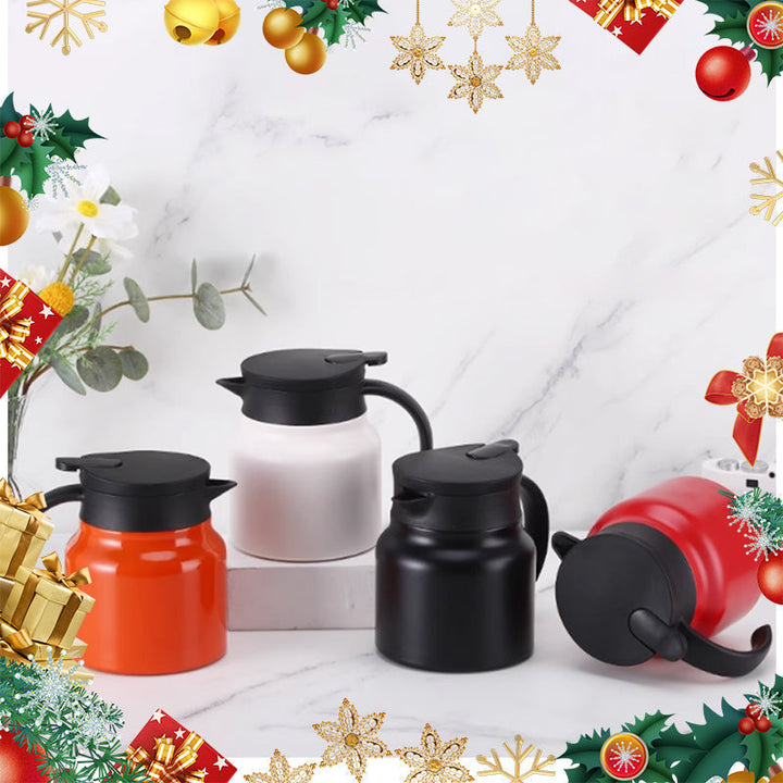 The ThermoLock Kettle - Hot Coffee for Hours + 50% OFF