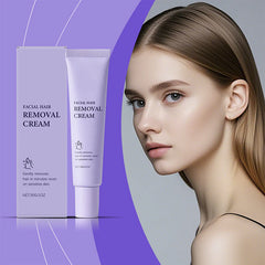 Petalune™ – Gentle Painless Facial Hair Removal Cream with Shea Butter & Centella + 1+1 FREE