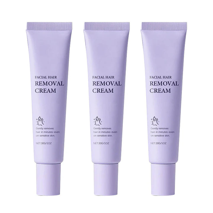 Petalune™ – Gentle Painless Facial Hair Removal Cream with Shea Butter &amp; Centella + 1+1 FREE