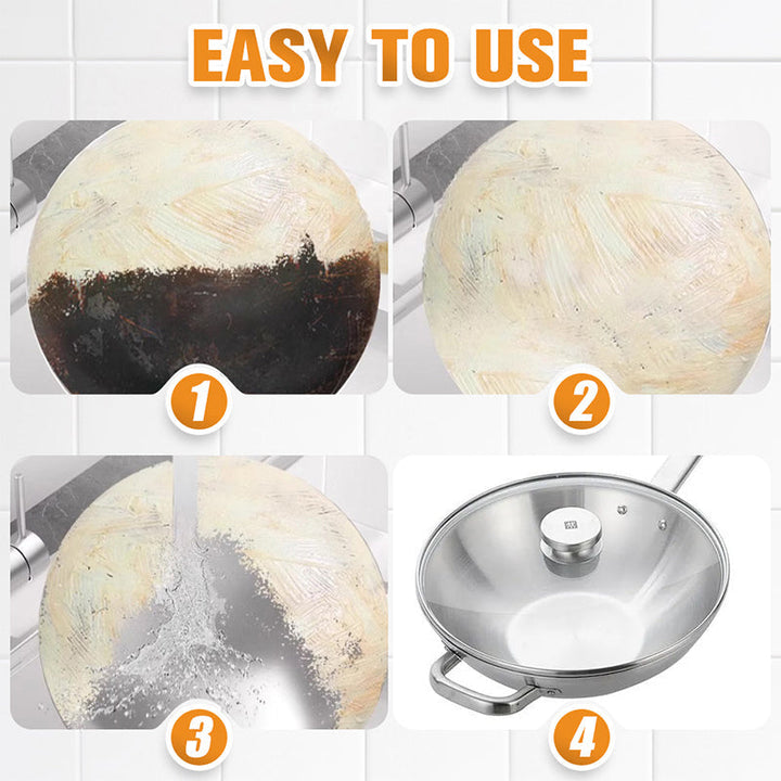 The PowerScrub Paste - Melt Away Burnt Residue in Seconds +  50% OFF